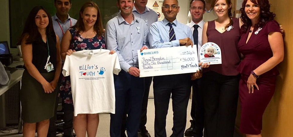 Elliot's Touch hands over huge donation to Royal Brompton Featured Image